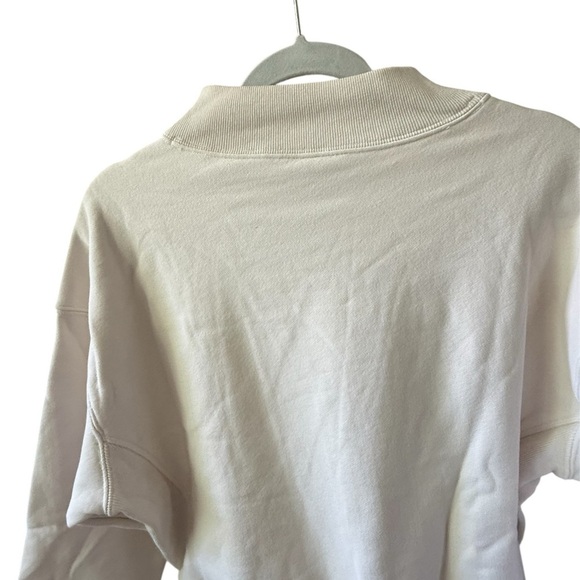 Champion Cream Cropped Boxy Hoodie - Picture 7 of 8